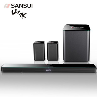 Sansui/Shanshui 95E TV Audio Echo Wall 5.1 Home Theater Dolby Stereo Surround Sound Set
