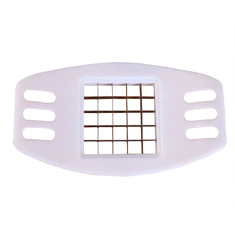 Kitchen Potato Cutter, Creative 5×5 Grid Fry Maker, Handheld Multi-Fruit Cutter (Random Color)