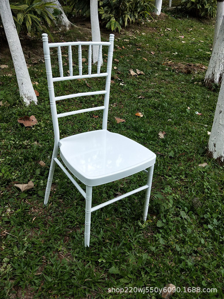 Wedding Chair Hotel Chair Casual White Dining Chair Iron Chair Gold White Chair Hotel Dining Chair Party Chair Sedentary
