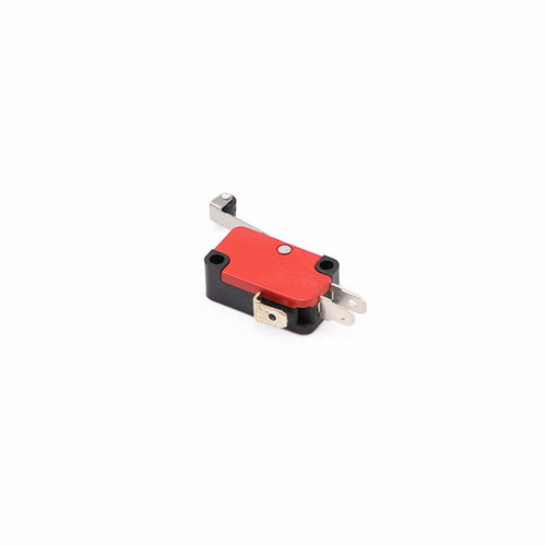 Micro switch V-156-1C25 with long handle pulley, red and black three legs, small stroke limit switch