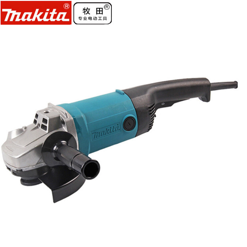 Makita牧田9067角磨机大功率磨光机不锈钢打磨2000W 180MM
