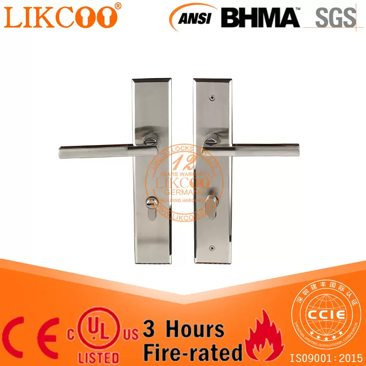 简约不锈钢门锁卧室室内房门锁实木门把手卫生间家用通用型锁具