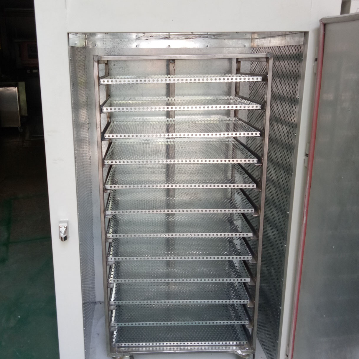 工业烤箱落地式推车单门烤箱塑胶五金变压器磁环双门烤箱高效烘箱