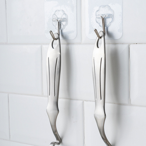 304 stainless steel hangable hot pot soup spoon soup drain household wall-mounted creative deepening long-handled spoon small spoon holding soup spoon