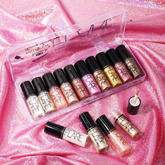 Pennifen factory direct sales P5004H liquid eye shadow eye shadow glitter star sequins long-lasting, non-smudged and non-smudged