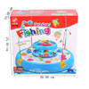 Electric lightweight music double-layer magnetic rotating interactive fishes for fishing, for children and parents