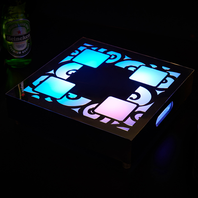 Plato para aperitivos de bar KTV, plato para frutas, plato para postres, plato para frutos secos, plato creativo luminoso para aperitivos, bandeja para frutas y verduras