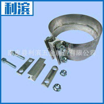 供应南皮卡汽车消声器卡箍 不锈钢法兰卡箍 不锈钢卡箍