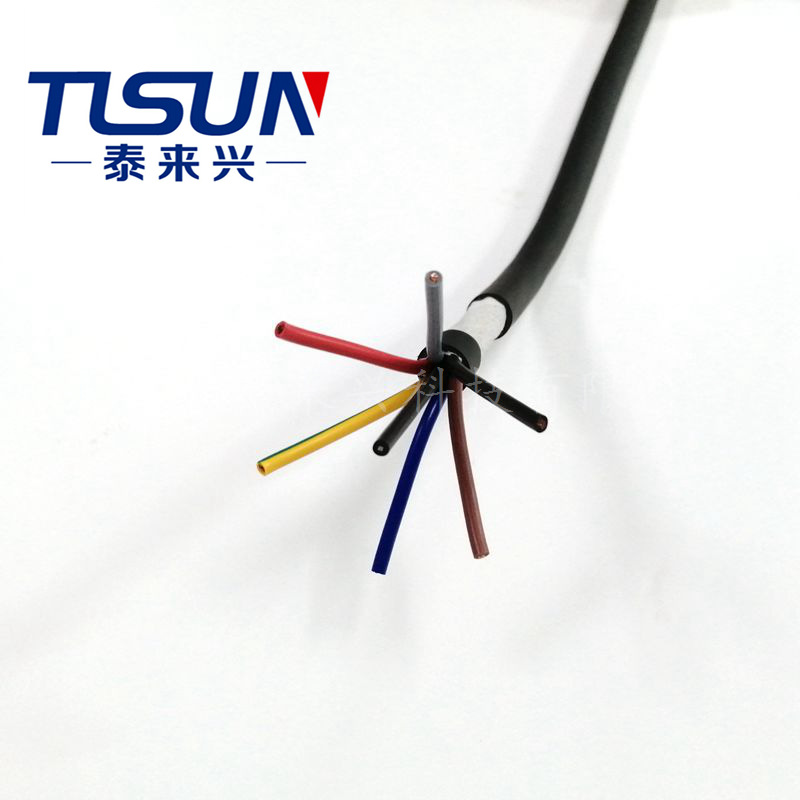 拖链专用 高柔性控制电缆 TRVV 6芯1平方 耐磨 抗拉 工业电缆线