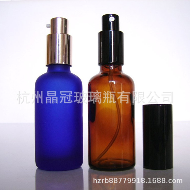 【蓝色精油瓶厂家】专业5ml-100ml蓝色精油瓶
