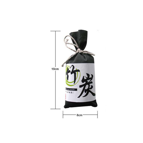 Supply car bamboo charcoal bag, car odor removal Japanese style charcoal bag 100g activated carbon Japanese style bamboo charcoal bag
