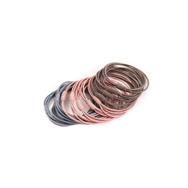 Corea del Sur cuerda de pelo fresco banda de pelo celebridad de Internet ins cuerda de pelo simple corbata femenina banda de goma adulto Mori corbata femenina tocado