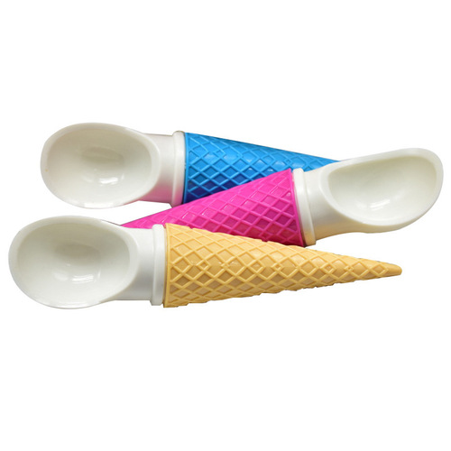 DIY Baking Colorful Ice Cream Scoop Hole Punch Multi-functional Fruit Spoon Watermelon Ball Scooper