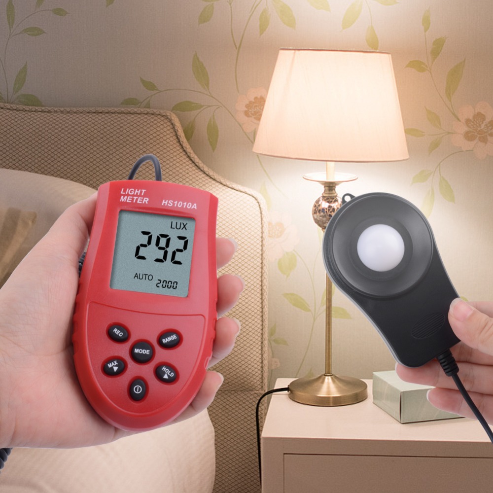 数字照度计 亮度计 自动量程 手持式 HS1010A