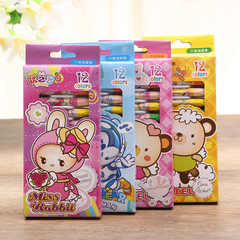 Factory direct sales paper box, affordable oil pastels, bright colors, non-toxic, environmentally friendly, children's art painting, silky smooth