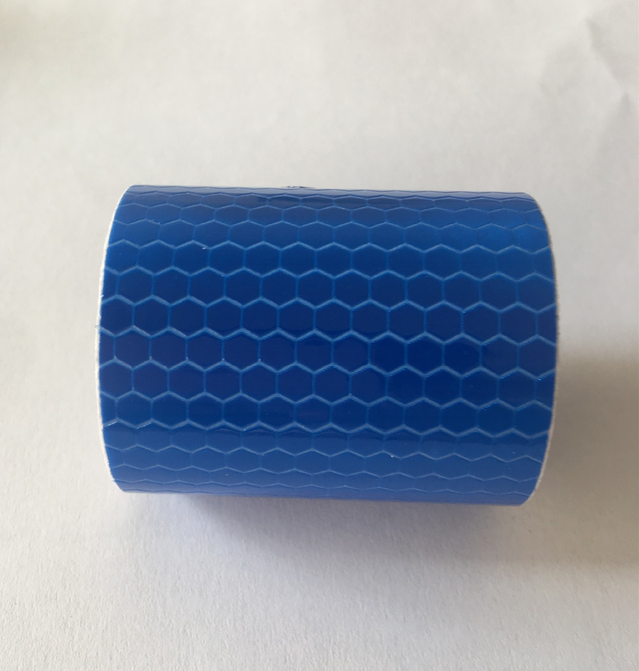 5cm * 3 M Comercio exterior popular blanco adhesivo cristal celosía película reflectante cinta de advertencia