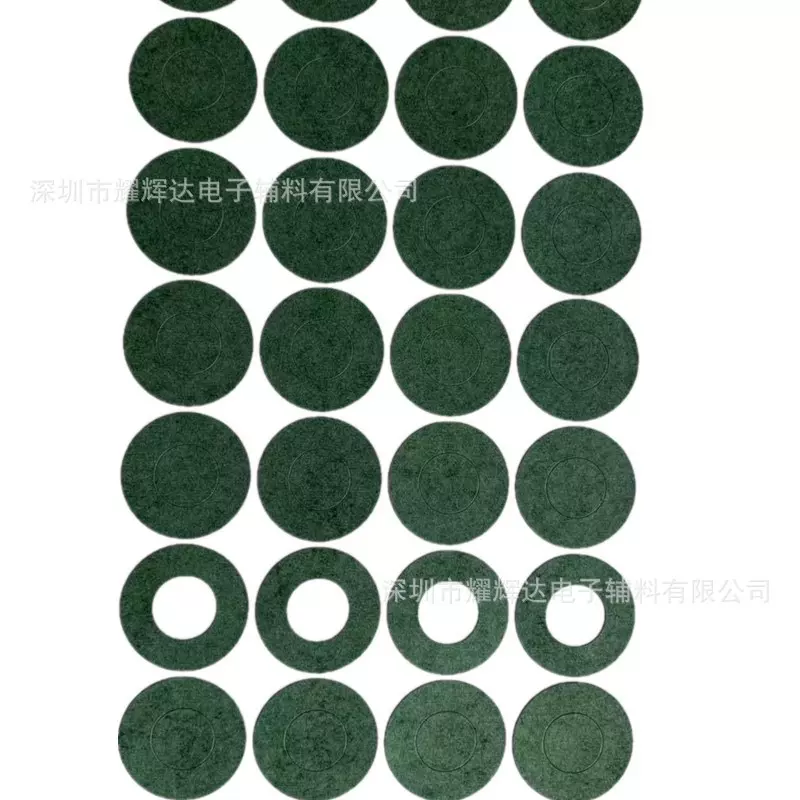 21700锂电池单节空心青稞纸垫片 耐高温青稞纸面垫 背胶青稞纸垫