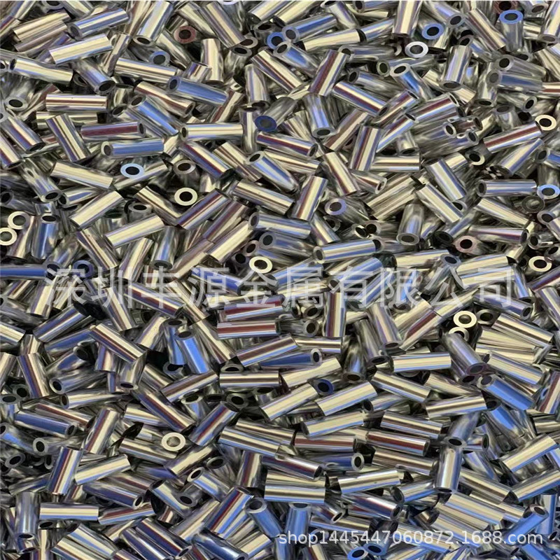 厂家供应6061小铝管精密毛细小铝管氧化喷砂 厚壁铝管来样可订