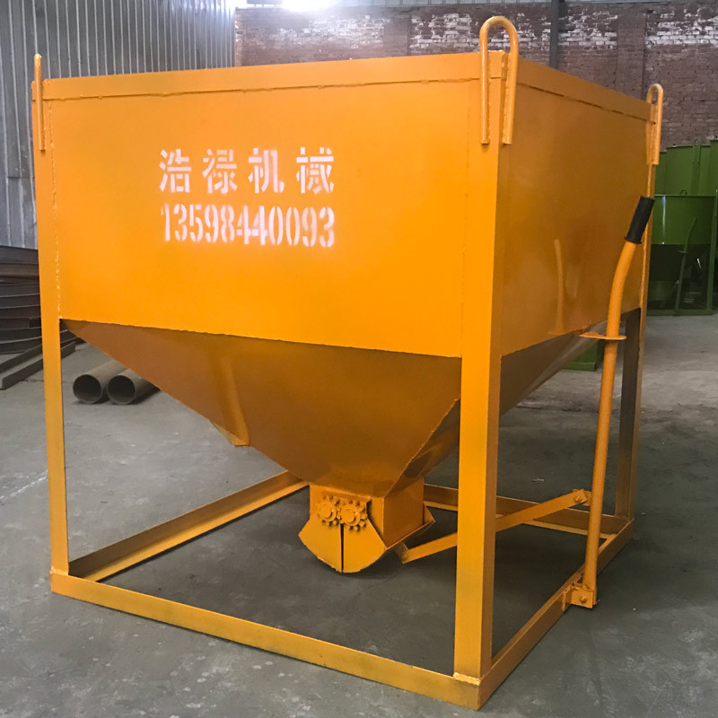 方形塔吊料斗 大型混凝土料斗 手扳方吊罐灰斗 加厚塔机吊斗