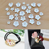 Resin, earrings, hair accessory for manicure, phone case with accessories, flowered