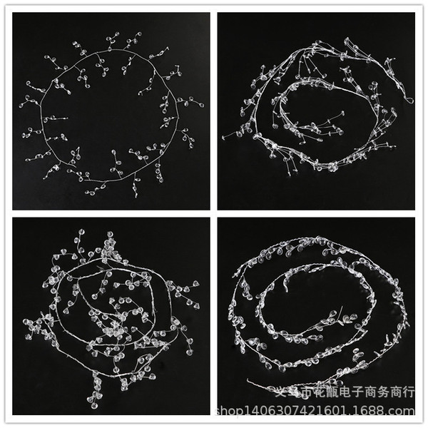 Spot Ak clan droplet wire skewers wedding wedding decoration crystal…
