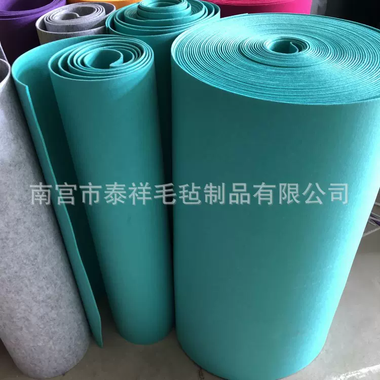 长期供应 纺粘无纺布 儿园手工用diy毛毡布 针刺毛毡无纺布