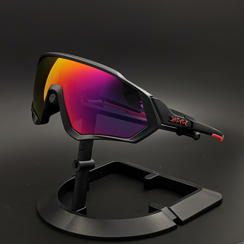 Gafas Polarizadas de Ciclismo de Montaña de TR90 con 5 Lentes Intercambiables, para Bicicleta de Ruta