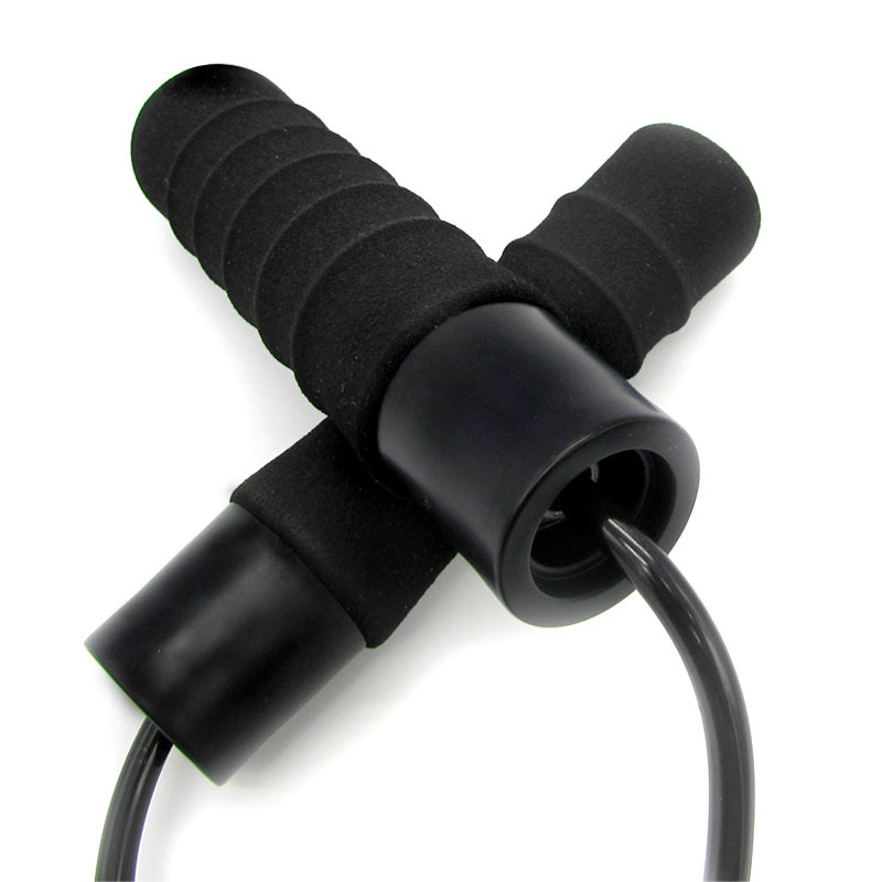 Cuerda de saltar con soporte de peso engrosada cuerda de saltar de peso pesado de servicio pesado adelgazamiento cuerda de saltar hombres y mujeres pérdida de peso cuerda de saltar equipo de fitness en casa