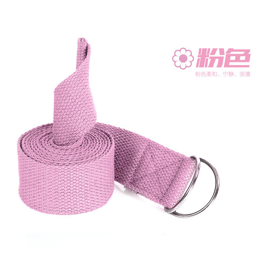 Yoga stretch Band Algodón Yoga cuerda stretch yoga suministros auxiliares Correa