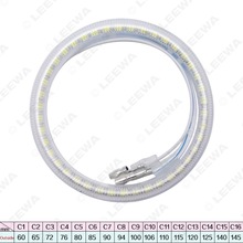 SMD-带防尘罩汽车通用天使眼光圈全家福 SMD天使眼汽车灯 白色