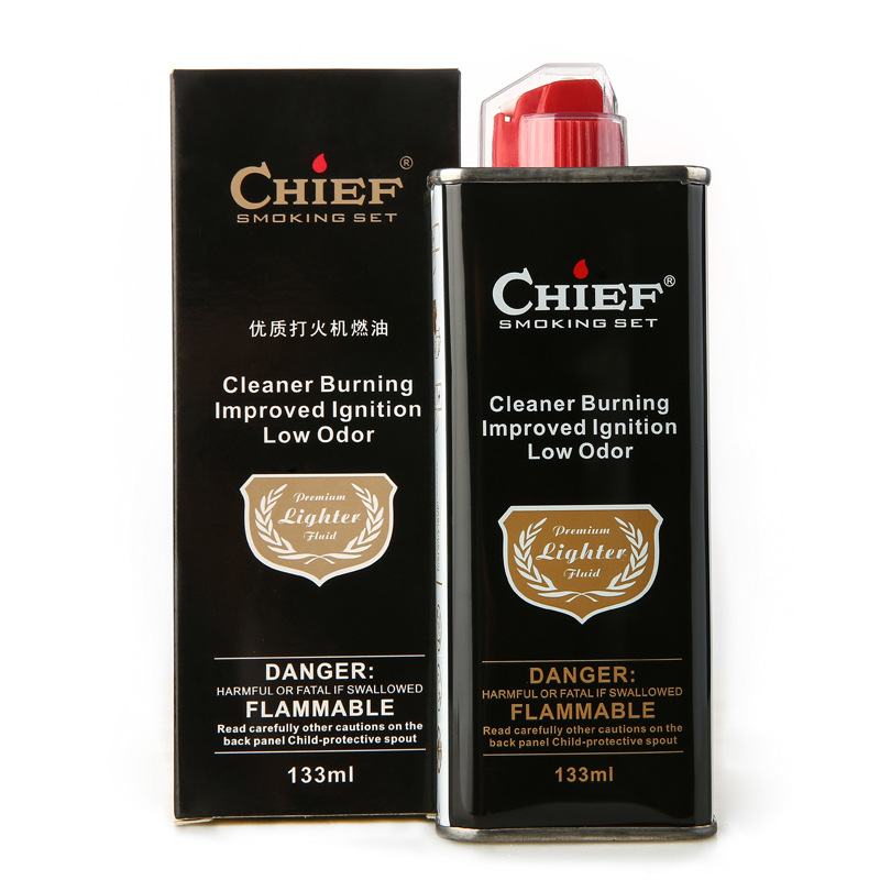 French CHIEF Chief Lighter Kerosene Machine Universal Ignition Oil High Purity Kerosene Large Bottle 133ml