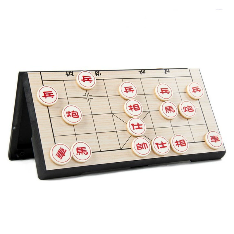 Magnetic Chinese teaching folding chess, training