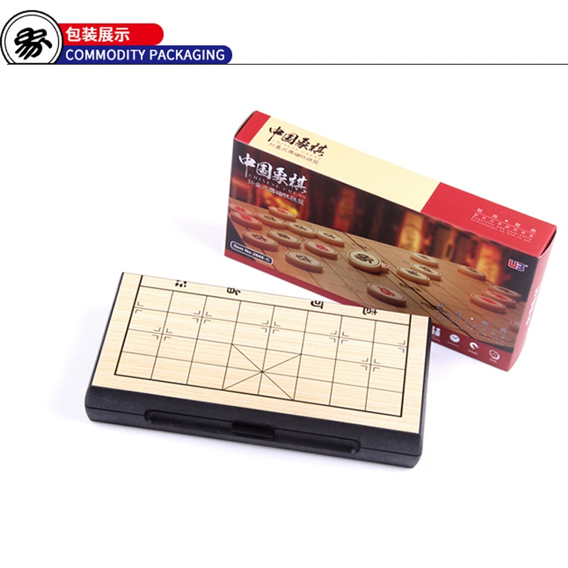 Magnetic Chinese teaching folding chess, training