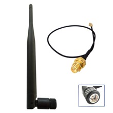 Wifi2.4G�z���쾀2.4Gwifi����5DBi�D�Ӿ�SMAĸ�^ĸᘸ�����