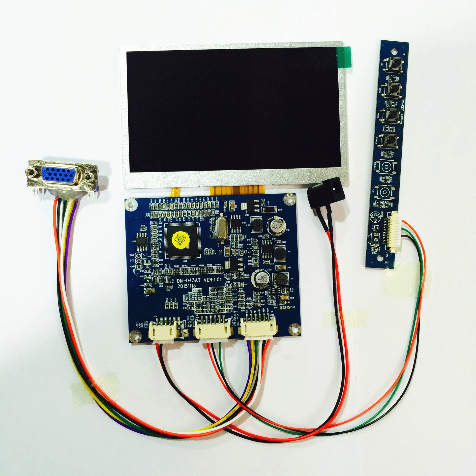 4,3-дюймовый модуль с приводной платой VGA модуль драйвера сигнала с дисплеем