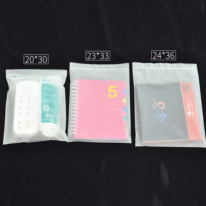 Fábrica CPE bolsa autosellante en stock esmerilado cartílago hueso tirando bolsa sellado bolsa CPE bolsa de embalaje esmerilado al por mayor