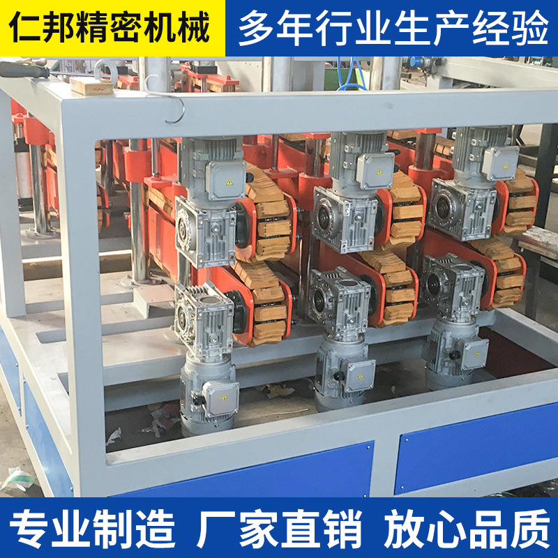 塑料型材四爪牵引机PVC/PE/PPR管材牵引机三爪皮带式牵引设备现货