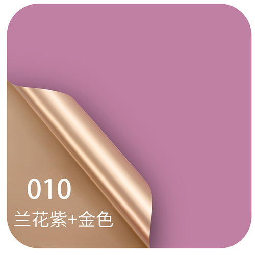 Lizhiran flower packaging two-color Ouya paper handmade gift opening wrapping paper waterproof floral bouquet wrapping paper