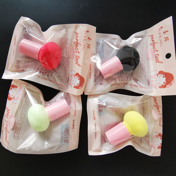 H1215 boutique mango redondo puff maquillaje puff cara lavado puff belleza herramientas Yiwu 2 yuanes tienda department store venta al por mayor