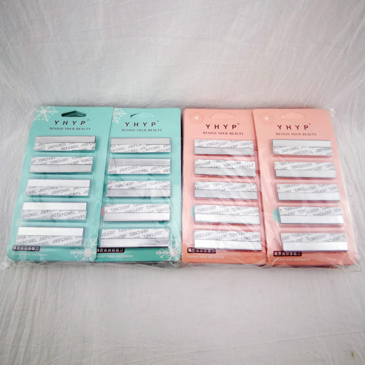 H1226 de cinco piezas de cejas que forma la cuchilla cuchillo de cejas cuchillo de corte de cejas clip de cejas herramientas de maquillaje 2 yuanes Tienda Al Por Mayor
