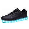 Fashionable fluorescence sneakers suitable for men and women, city style, wholesale