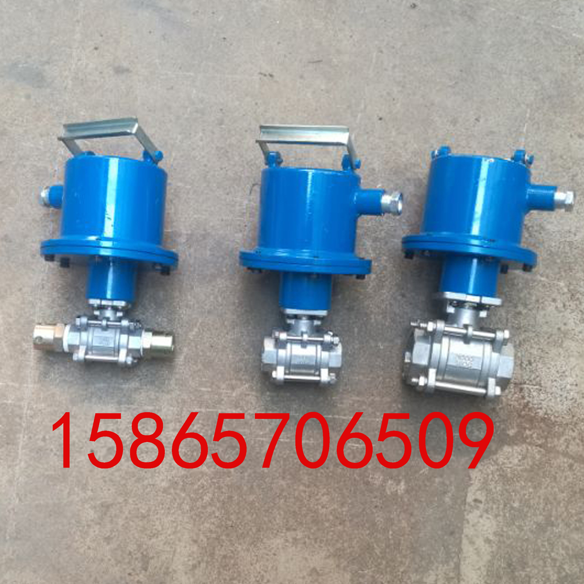 4分 6分 1寸 喷雾降尘用球阀DFB-6/7矿用隔爆型电动球阀加工