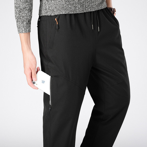 Winter Fleece Lined Insulated Hiking Pants, Fleece Lined and Thick Climbing Pants, Outdoor Waterproof Windproof 3-in-1 Sports Pants