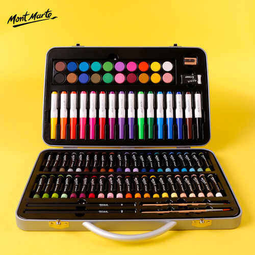 Montmartre Factory Direct Sales Painting Gift Pack Training Institution Children's Gifts 174-piece Children's Color Pen Set