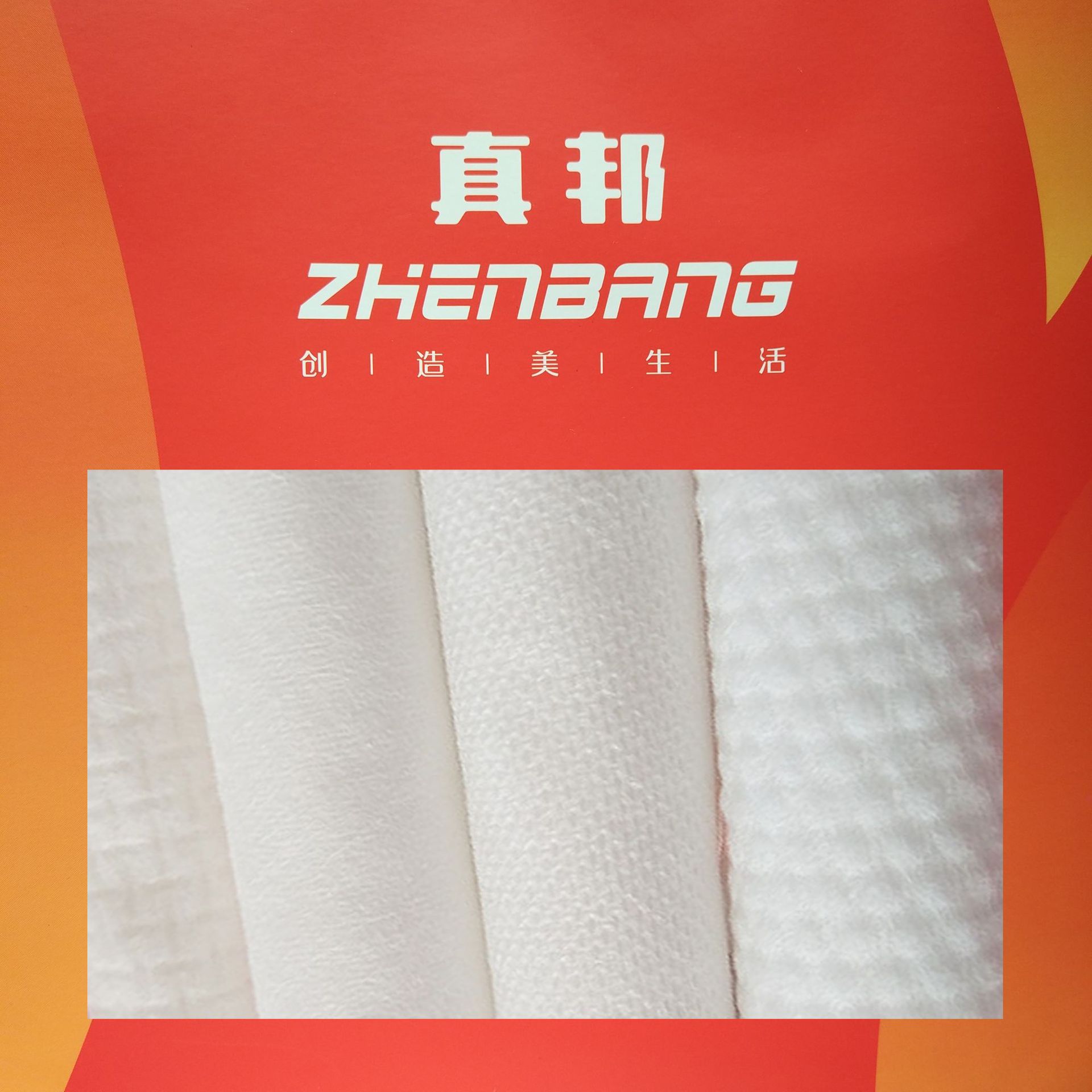 真邦zhenbang 水刺无纺布 粘胶100% 进口水刺线 多种网型及克重