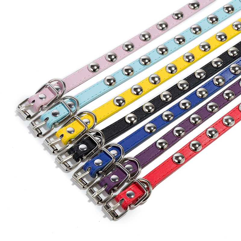 Фабрика прямой грибной гвоздь ошейник для домашних животных поводок для собак гвоздь из искусственной кожи для домашних животных с товарами для домашних животных в наличии оптом