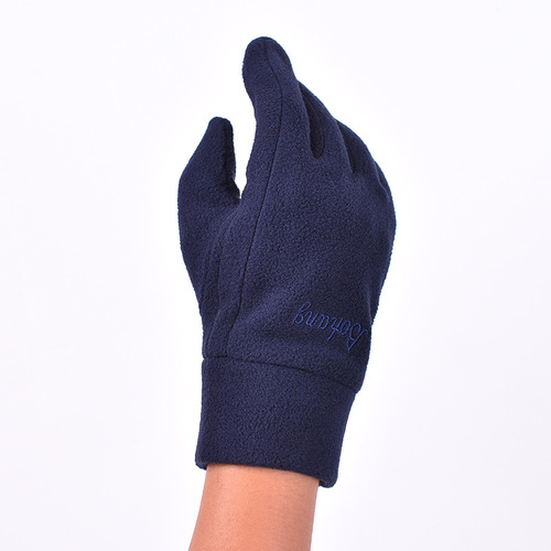 Cross-border Boating Winter Men's Fleece Mittens Double Layer Warmth Gloves Cycling Outdoor Cold-Proof Motorcycle Gloves