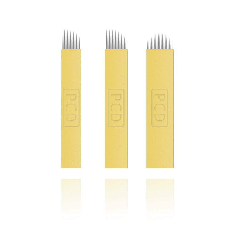 Прямые поставки с завода: иглы для тату, лезвия для перманентного макияжа бровей, ручные иглы для тренировок на искусственной коже, ручные иглы для татуировок.