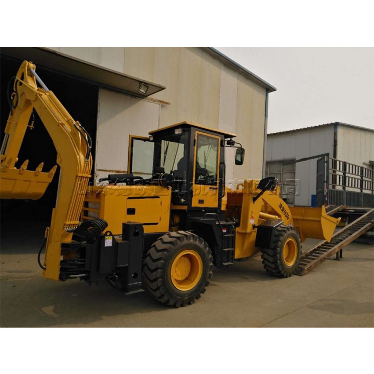 两头忙挖掘装载机 大功率铲车两用设备 园林液压挖装机 坚固耐用