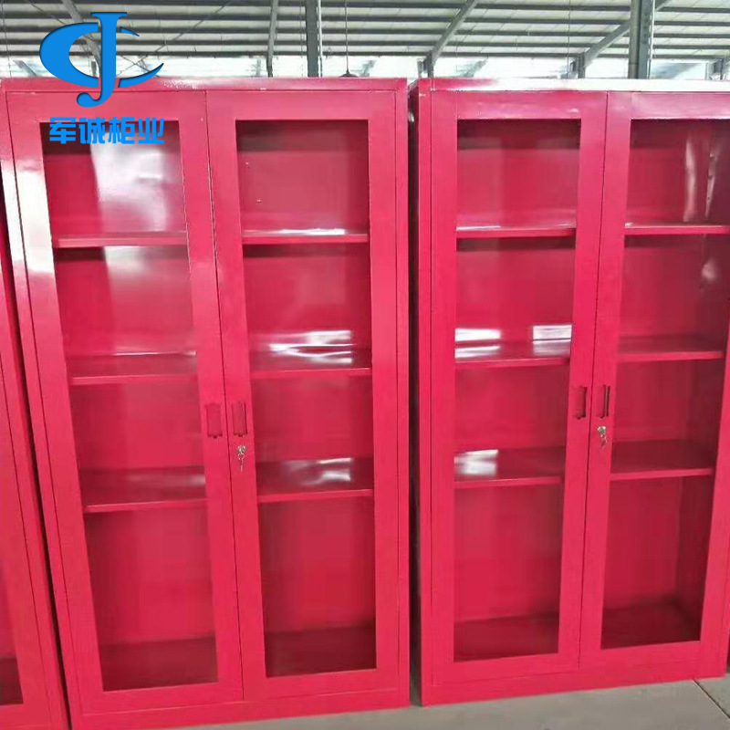 河北军诚 批发消防工具柜 钢制消防器材柜 工地消防工具箱